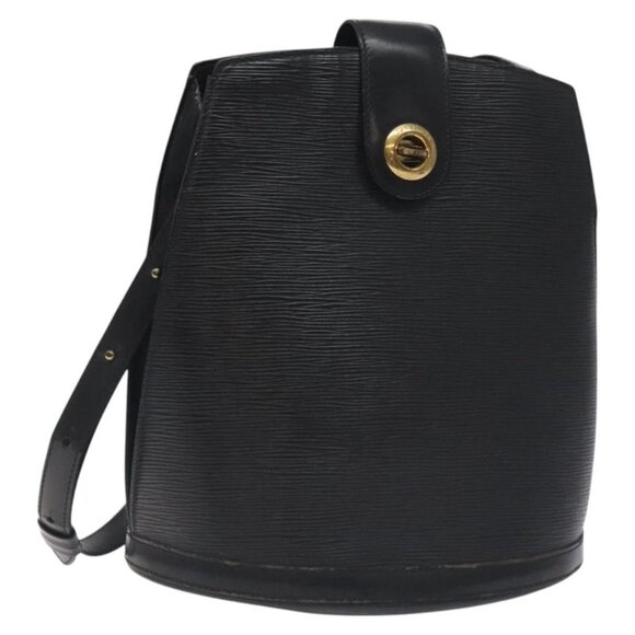 LOUIS VUITTON Epi Cluny Shoulder Bag Black M52252 LV Auth 129841 - Picture 1 of 16